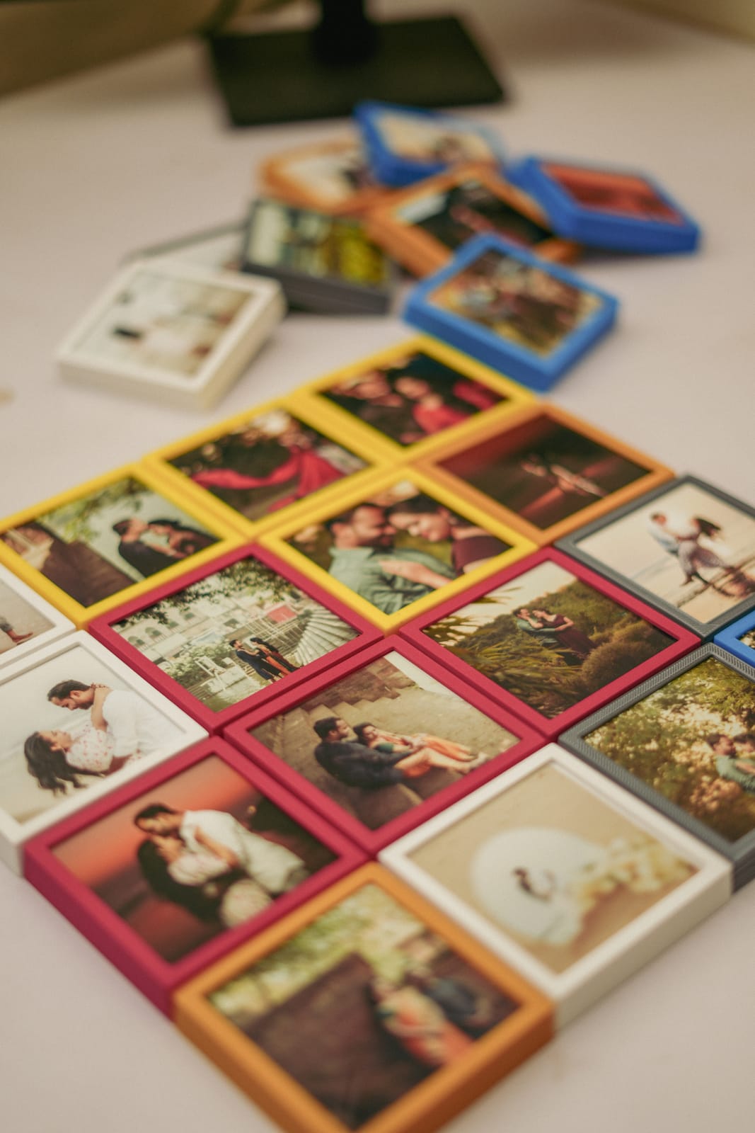 Color Pop Magnet — personalized fridge magnets made from a customer photo, view 2